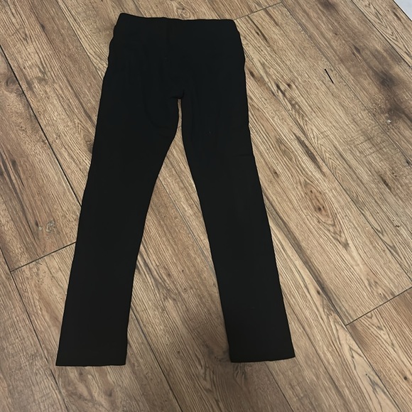 Girl’s H&M Zipper Leggings Pants Sz 10-11 - Picture 4 of 4